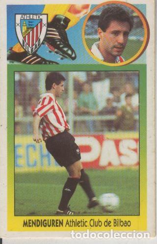Colecionismo desportivo: Cromo Liga 93/94: Mendiguren del Atletic Club de Bilbao - Varios