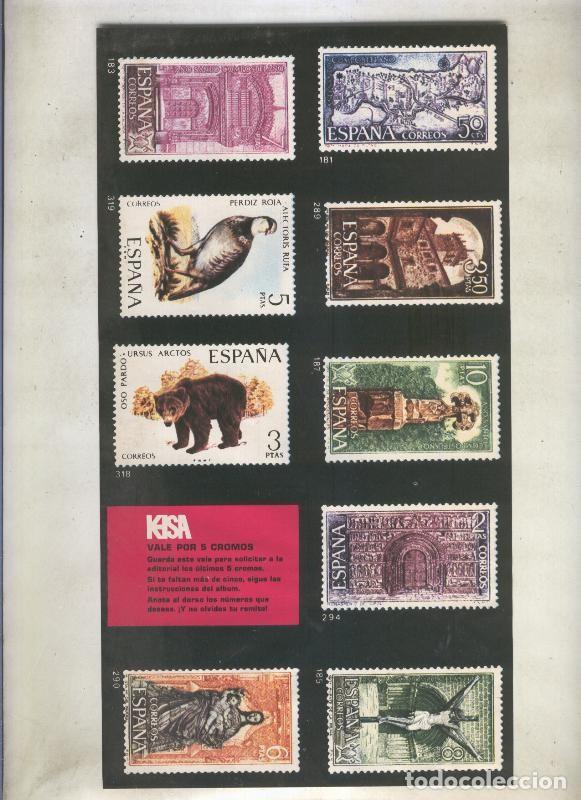 Sports collectibles: Album de Cromos: El sello espa&ntilde;ol - Varios