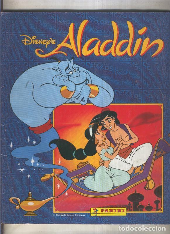 Collezionismo sportivo: Album de Cromos: Aladdin (numerado 2 en interior cubierta) - Walt Disneys