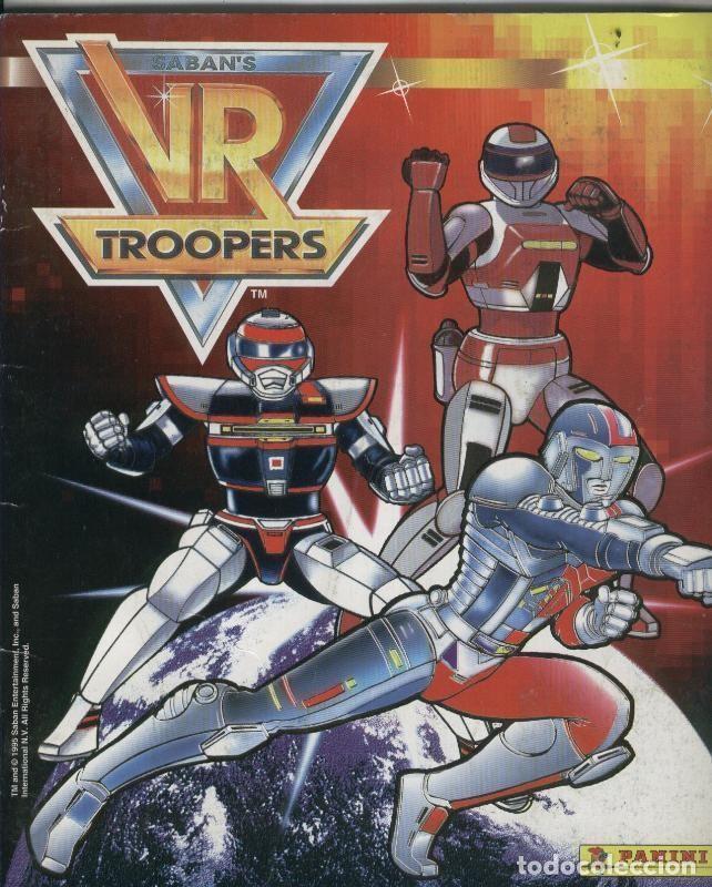 Coleccionismo deportivo: Abum de Cromos: VR Troopers - Varios