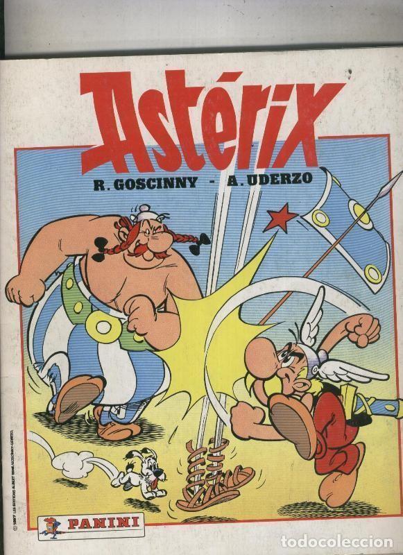 Coleccionismo deportivo: Album de Cromos: Asterix (no conserva suplemento central) - Goscinny y Uderzo