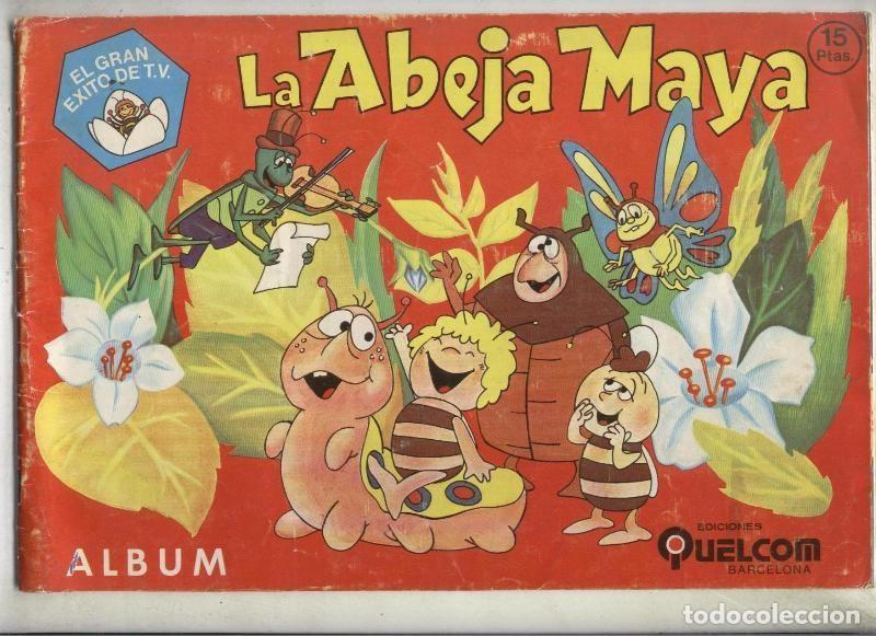 Collectionnisme sportif: Album de Cromos calcomania: La abeja Maya - Varios
