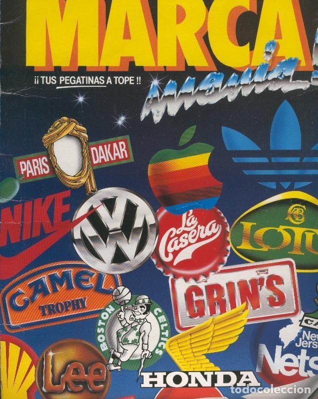 Coleccionismo deportivo: Album de Cromos: Marca mania album completo - Varios