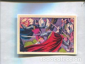 Sports collectibles: Facsimil: Cromo El Guerrero del Antifaz serie 3: La Marquesita de Pe&ntilde;arrosa numero 31 - Manuel Gago