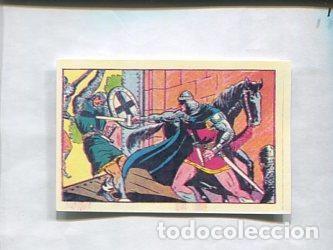 Sports collectibles: Facsimil: Cromo El Guerrero del Antifaz serie 3: La Marquesita de Pe&ntilde;arrosa numero 42 - Manuel Gago