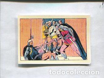 Sports collectibles: Facsimil: Cromo El Guerrero del Antifaz serie 3: La Marquesita de Pe&ntilde;arrosa numero 22 - Manuel Gago