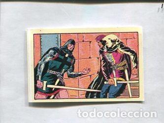 Sports collectibles: Facsimil: Cromo El Guerrero del Antifaz serie 3: La Marquesita de Pe&ntilde;arrosa numero 65 - Manuel Gago