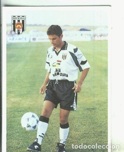Collezionismo sportivo: Cromos: Las fichas de la liga 95/96-Merida: Manolo - Varios