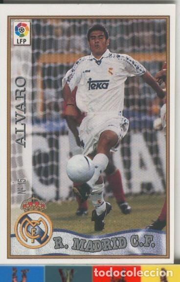Collectionnisme sportif: Cromos: Las Fichas de la liga 97-98: Real Madrid numero 15: Alvaro - Varios