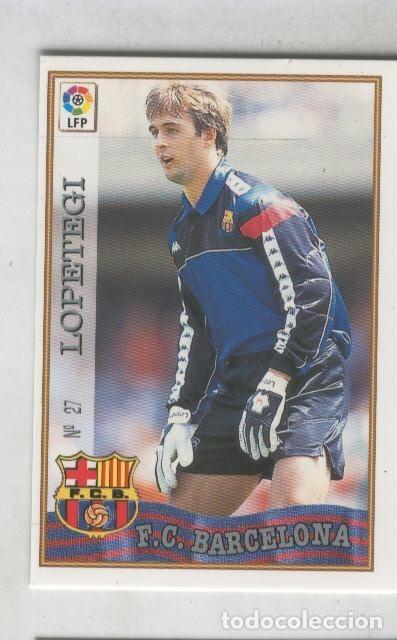 Collectionnisme sportif: Cromo Liga 97/98: F.C.Barcelona numero 27: Lopetegi - Varios