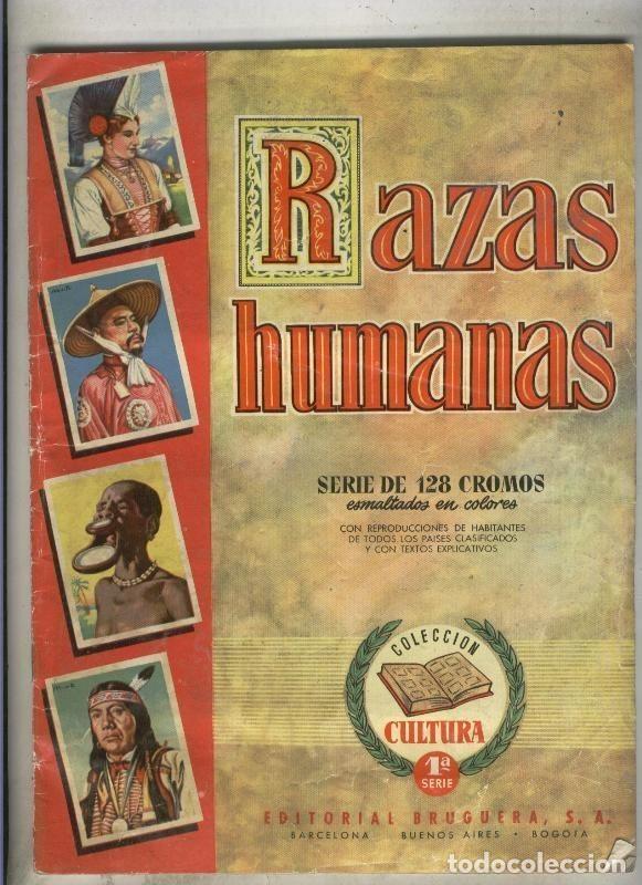 Collezionismo sportivo: Album de Cromos: Razas humanas - Vicente