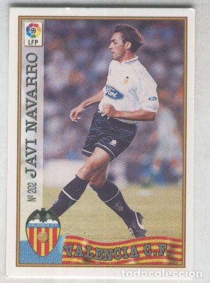 Collezionismo sportivo: Cromo Liga 97/98: C.F.Valencia numero 202: Javi Navarro - Varios