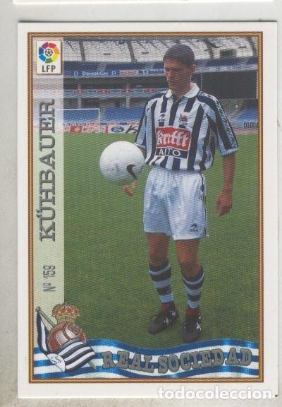 Colecionismo desportivo: Cromo Liga 97/98: Real Sociedad numero 159: Kuhbauer - Varios