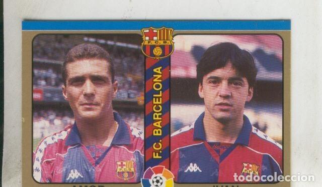 Colecionismo desportivo: Cromo Liga 95: F.C.Barcelona numero 07: Amor y Ivan - Varios