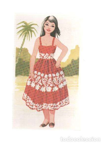 Colecionismo desportivo: Cromos: Trajes tipicos de todo el mundo numero 215: Tahiti - Varios