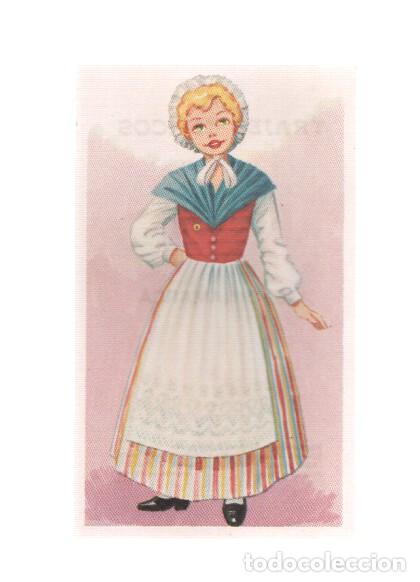 Collectionnisme sportif: Cromos: Trajes tipicos de todo el mundo numero 146: Dinamarca - Varios