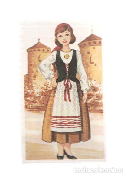 Collectionnisme sportif: Cromos: Trajes tipicos de todo el mundo numero 150: Finlandia - Varios