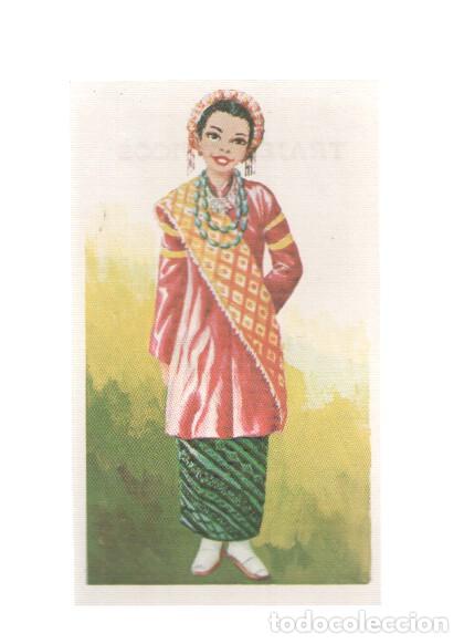 Collezionismo sportivo: Cromos: Trajes tipicos de todo el mundo numero 071: Sumatra - Varios