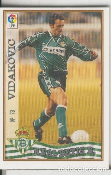 Sammelleidenschaft Sport: Cromos: Las Fichas de la liga 97-98: Real Betis numero 073: Vidakovic - Varios