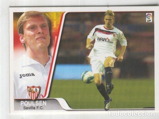 Sammelleidenschaft Sport: Cromo Liga 2007-2008: Sevilla F.C. numero 050: Poulsen - Varios