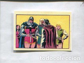 Colecionismo desportivo: Facsimil: Cromo El Guerrero del Antifaz serie 3: La Marquesita de Pe&ntilde;arrosa numero 61 - Manuel Gago