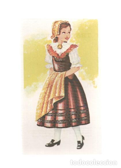 Colecionismo desportivo: Cromos: Trajes tipicos de todo el mundo numero 141: Checoslovaquia - Varios