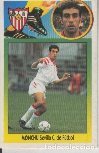 Sports collectibles: Cromo Liga 93/94: Monchu del Sevilla Club de Futbol - Varios