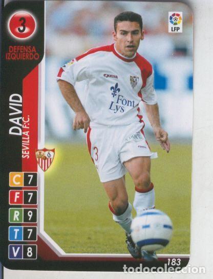 Sports collectibles: Derby Total 2004-2005: Sevilla F.C. numero 03: David - Varios