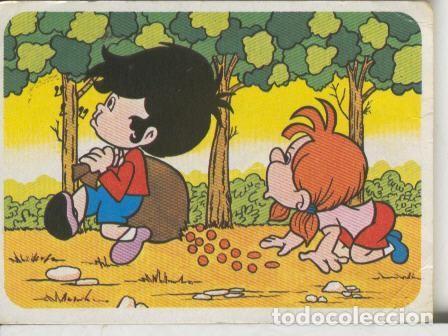 Sports collectibles: Cromos: Juego de refranes numero 09: La avaricia rompe el saco - Varios