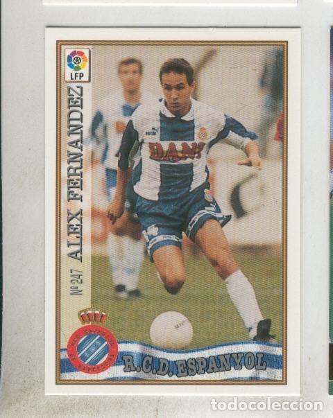 Collectionnisme sportif: Cromo Liga 97/98: R.C.D.Espanyol numero 247: Alex Fernandez - Varios