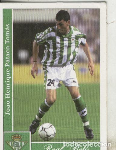 Coleccionismo deportivo: Cromos: Liga 2002: Betis: Joao Tomas - Varios