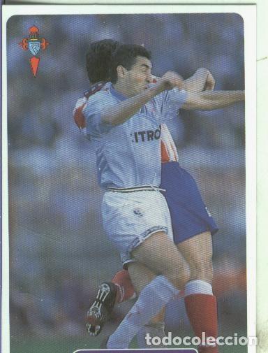 Sports collectibles: Cromos: Las fichas de la liga 95/96-Celta: P.Salinas - Varios