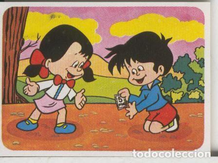 Colecionismo desportivo: Cromos: Juego de refranes numero 58: mas vale algo que nada - Varios