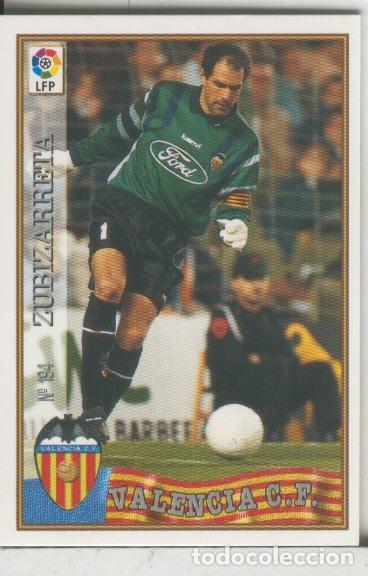 Colecionismo desportivo: Cromos: Las Fichas de la liga 97-98: C.F.Valencia numero 194: Zubizarreta - Varios