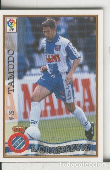 Colecionismo desportivo: Cromos: Las Fichas de la liga 97-98: R.C.D.Espanyol numero 251: Tamudo - Varios