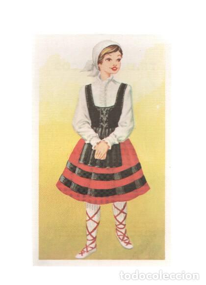 Colecionismo desportivo: Cromos: Trajes tipicos de todo el mundo numero 119: Vizcaya - Varios