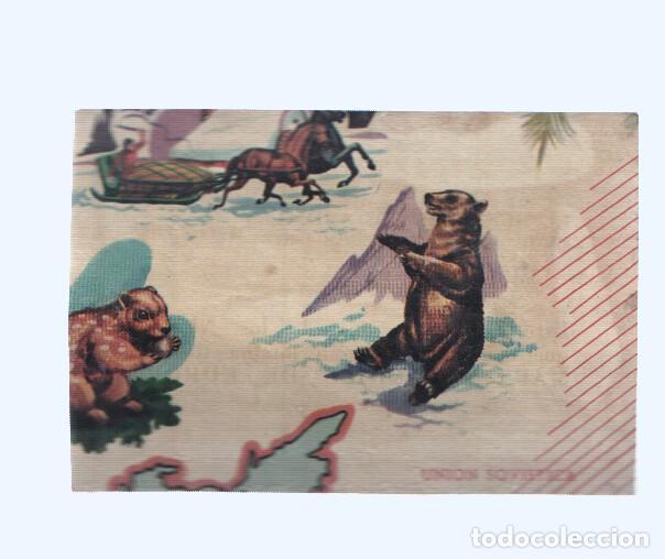 Collectionnisme sportif: Cromos: de la Selva Misteriosa a los abismos del mar: numero 026: Mapa zoologico de Europa, parte