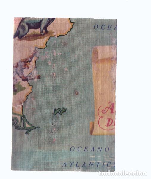 Coleccionismo deportivo: Cromos: de la Selva Misteriosa a los abismos del mar: numero 218: Mapa zoologico de America del Sur,