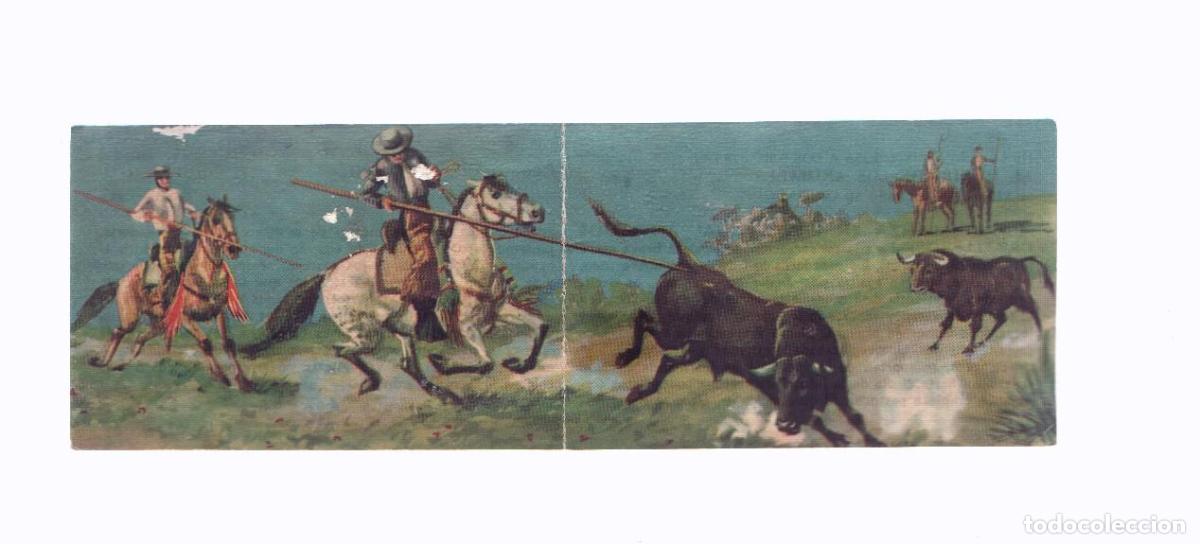 Collezionismo sportivo: Cromos: de la Selva Misteriosa a los abismos del mar: numero 040-041: Lanza en ristre, cual antiguos