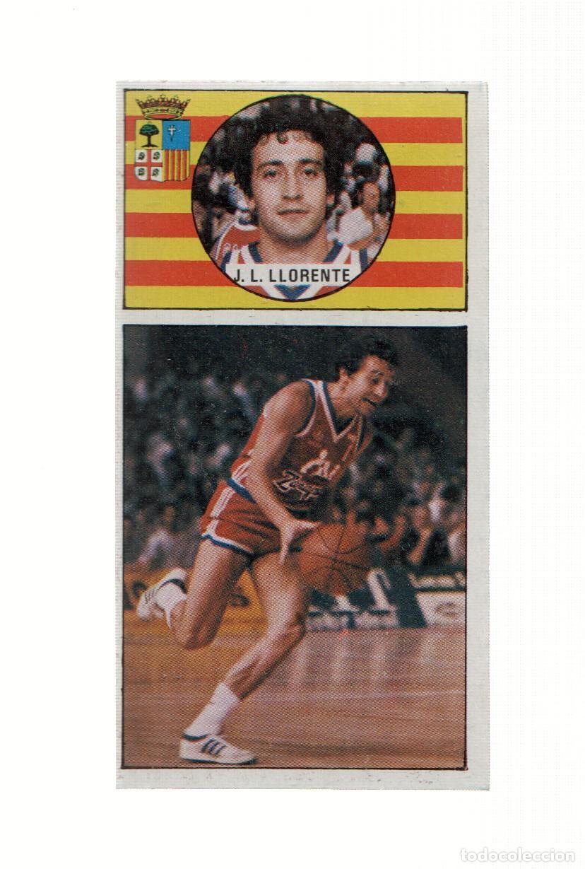 Collezionismo sportivo: Cromo: Baloncesto 1986-1987: numero 037: Jose Luis Llorengte del Cai Zaragoza