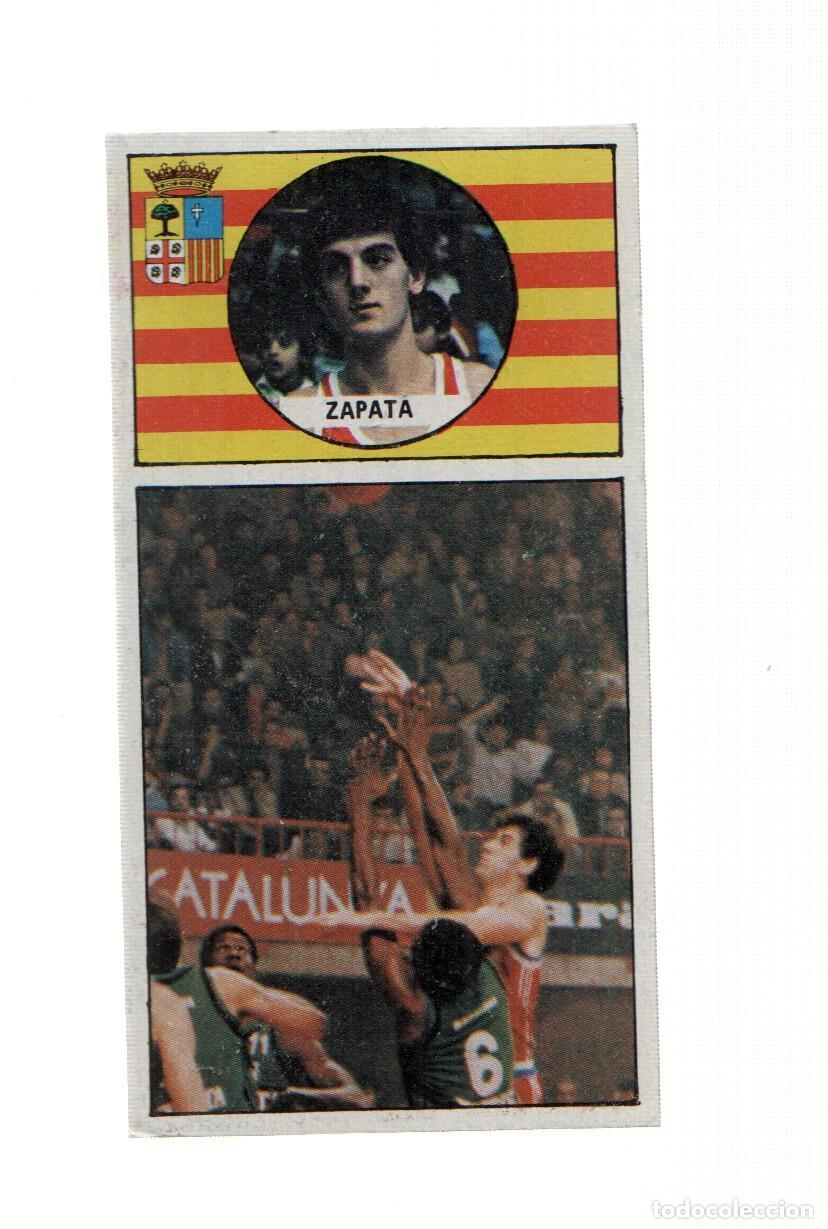 Collezionismo sportivo: Cromo: Baloncesto 1986-1987: numero 045: Zapata del Cai Zaragoza