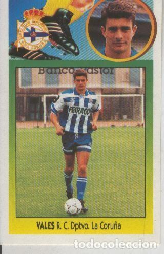 Sports collectibles: Cromo Liga 93/94: Marcos Vales del R.C.Dptvo La Coru&ntilde;a - Varios