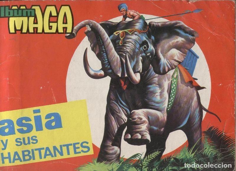 Collezionismo sportivo: Album de Cromos: Asia y sus habitantes - Varios