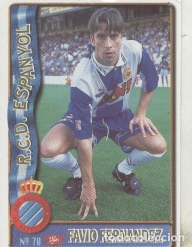 Collezionismo sportivo: Cromos: Liga 1996/1997: Espanyol: Favio Fernandez - Varios