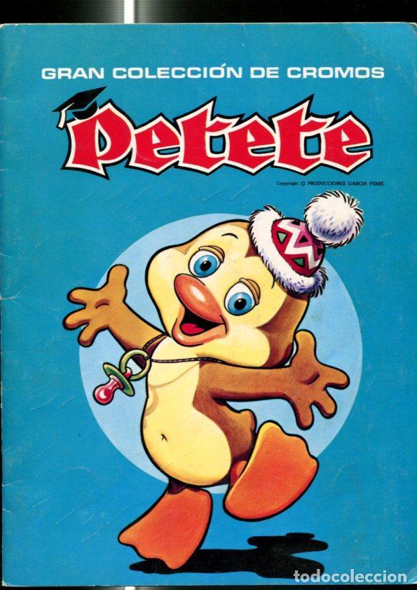 Coleccionismo deportivo: Album de Cromos: Gran Coleccion de Cromos PETETE
