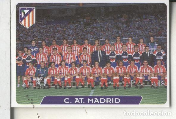 Collezionismo sportivo: Cromos: Super Futbol liga 96: At.Madrid: foto plantilla - Varios