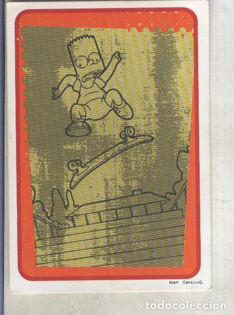 Coleccionismo deportivo: Cromo numero 093 de The Simpsons la coleccion de cromos de Springfield - Varios