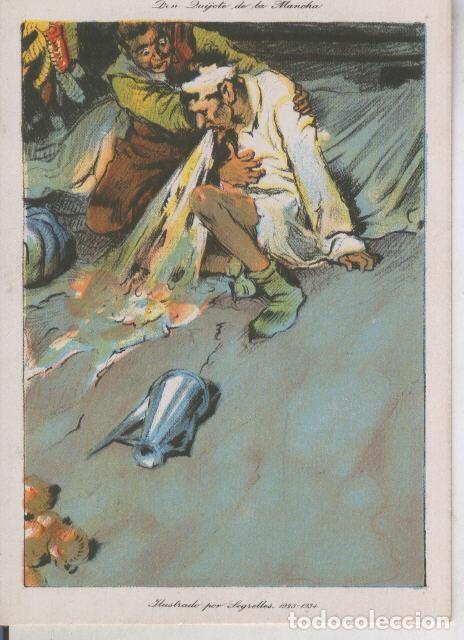 Collezionismo sportivo: Chocolates Amatller: Don Quijote de la Mancha capitulo 17 ilustracion 14 - Varios