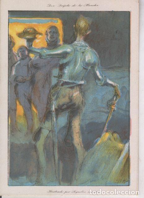 Coleccionismo deportivo: Chocolates Amatller: Don Quijote de la Mancha capitulo 44 ilustracion 34 - Varios