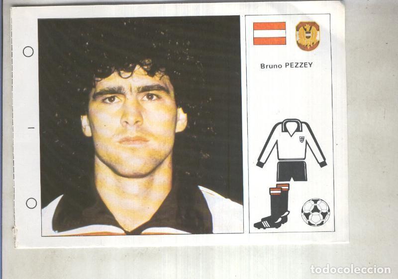 Colecionismo desportivo: Estrellas del Mundial 82 numero 023: Bruno Pezzey - Varios